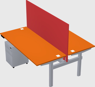 Shared electric desk