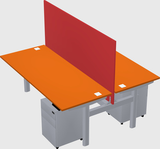 Shared electric desk