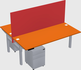 Shared electric desk