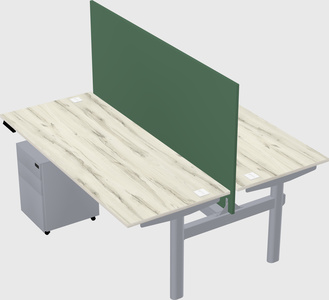Shared electric desk