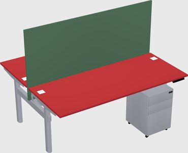 Shared electric desk