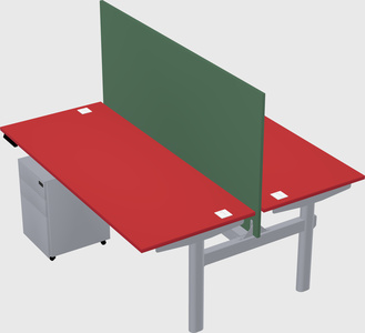 Shared electric desk