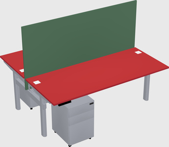 Shared electric desk