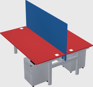 Shared electric desk