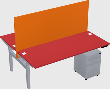 Shared electric desk