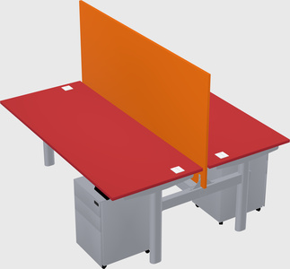 Shared electric desk