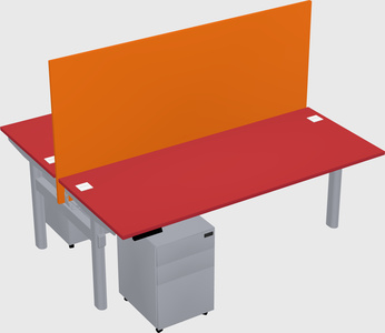 Shared electric desk