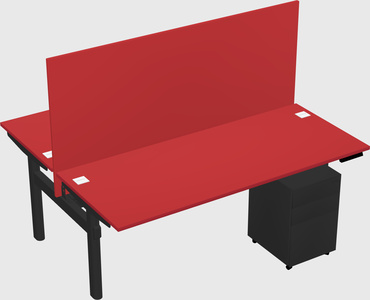 Shared electric desk