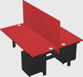 Shared electric desk