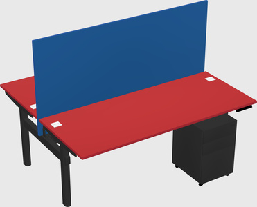 Shared electric desk