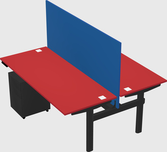 Shared electric desk