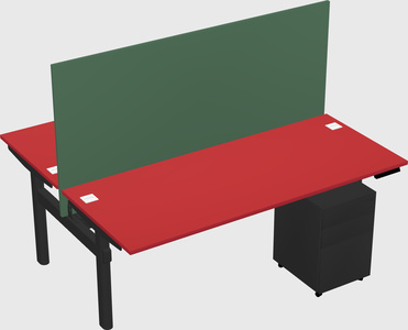 Shared electric desk