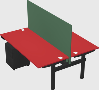 Shared electric desk