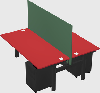 Shared electric desk