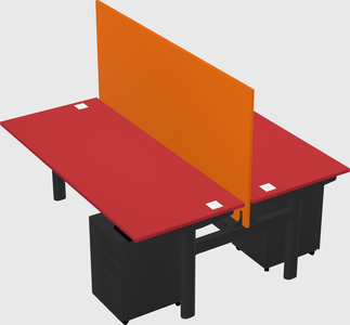 Shared electric desk