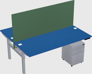 Shared electric desk