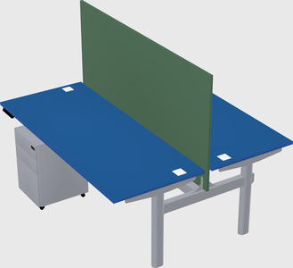 Shared electric desk