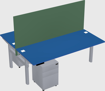 Shared electric desk