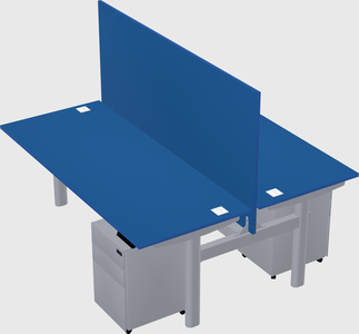Shared electric desk