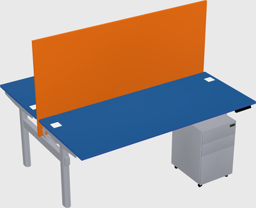 Shared electric desk