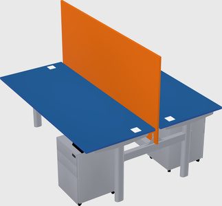 Shared electric desk