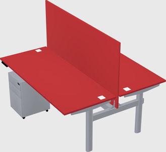 Shared electric desk