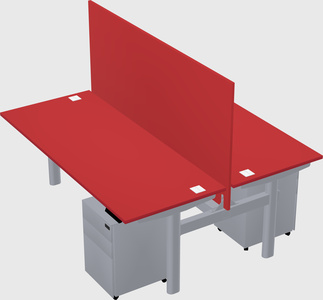 Shared electric desk