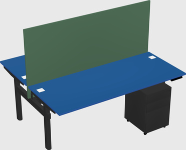 Shared electric desk