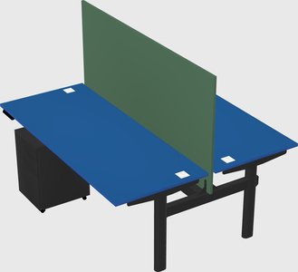 Shared electric desk