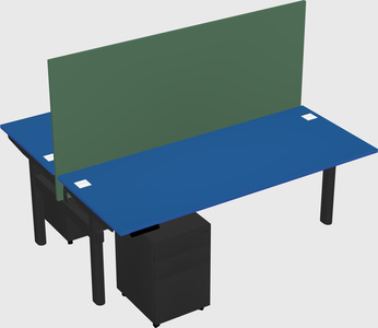 Shared electric desk