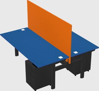 Shared electric desk