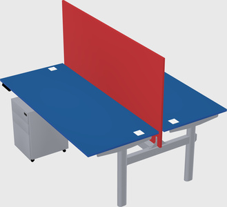 Shared electric desk