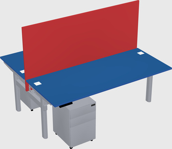 Shared electric desk