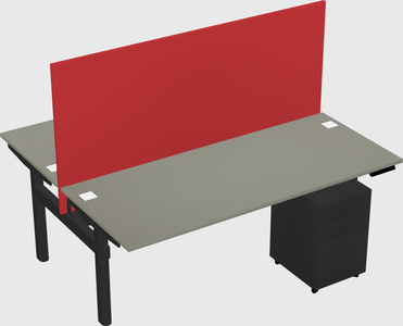 Shared electric desk