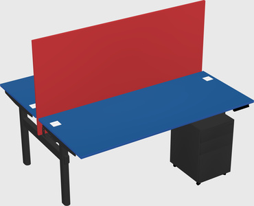 Shared electric desk