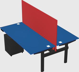 Shared electric desk