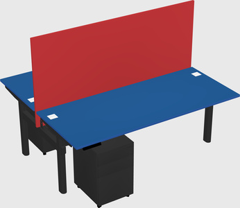 Shared electric desk