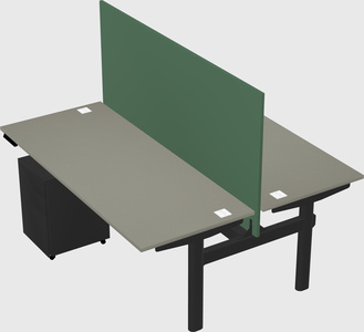 Shared electric desk