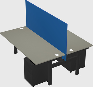 Shared electric desk