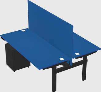 Shared electric desk