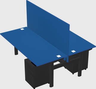 Shared electric desk