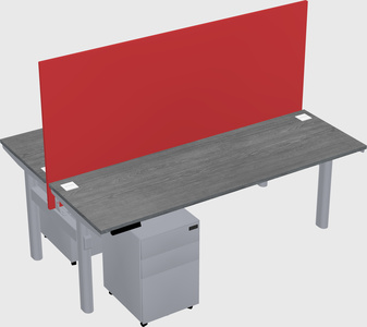 Shared electric desk