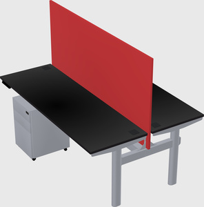 Shared electric desk