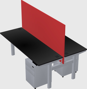 Shared electric desk