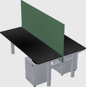 Shared electric desk