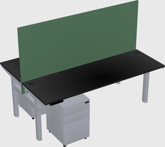 Shared electric desk