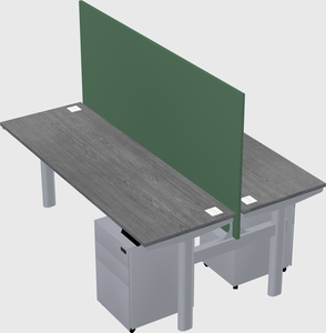Shared electric desk