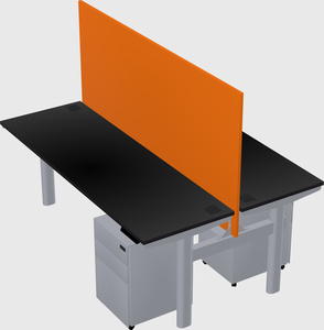 Shared electric desk