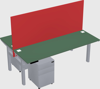 Shared electric desk