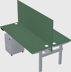 Shared electric desk